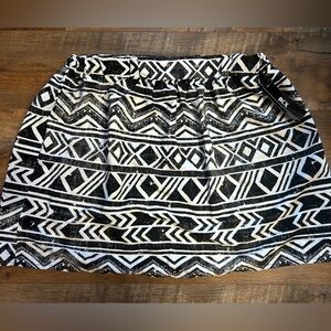 NWT Black and White BCX Skirt